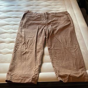Brown men’s khakis